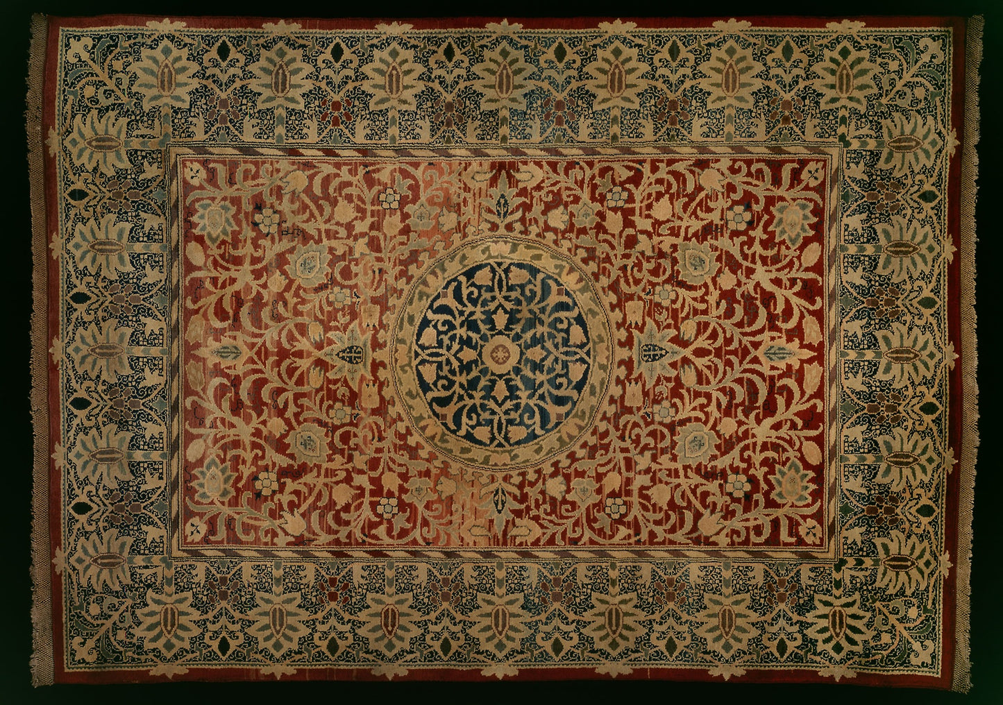 Carpet -  Designed -  William Morris (English, 1834–1896),  Poster Print Wall Art