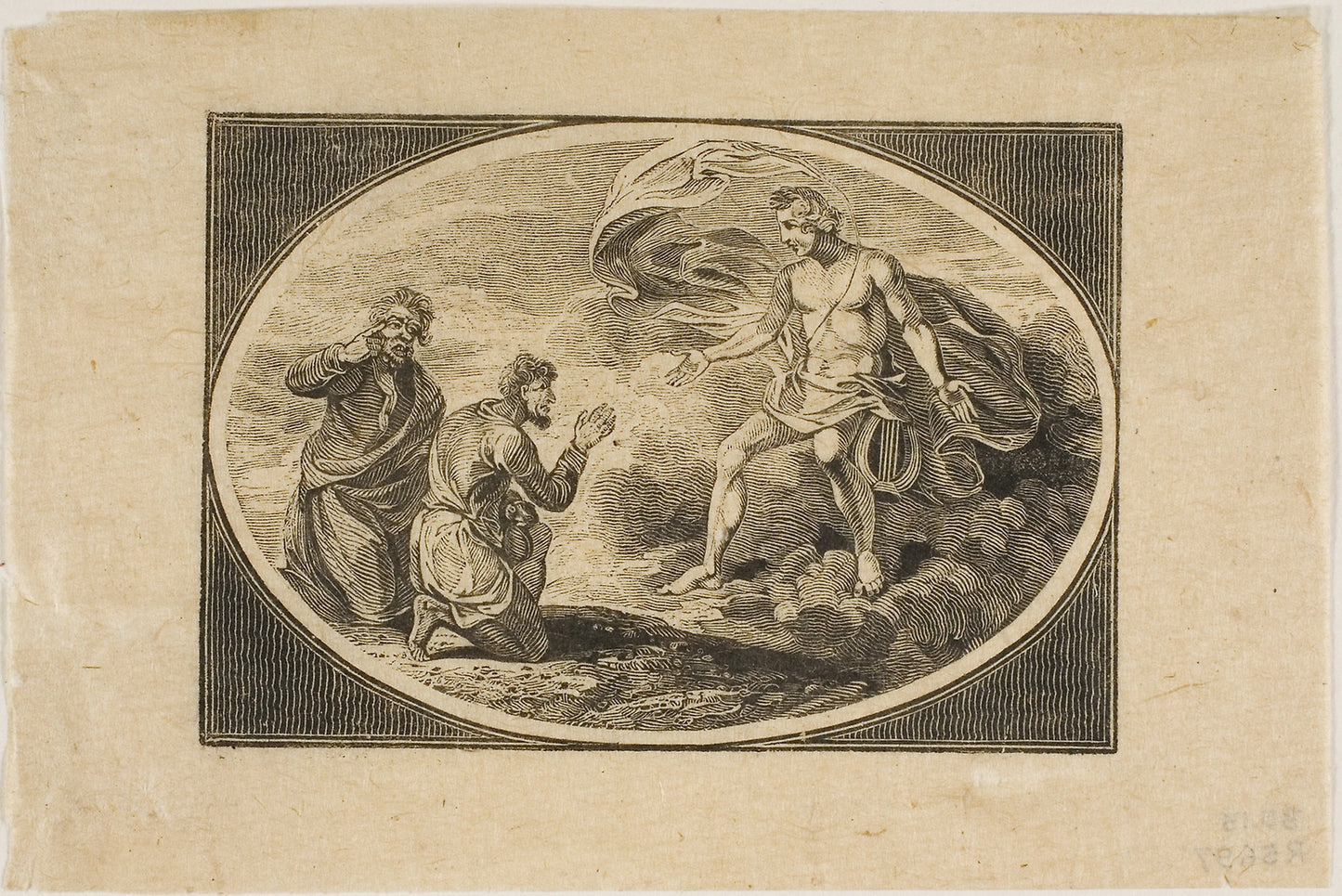 Fable -  The Envious Man and the Covetous -  Thomas Bewick,  Poster Print Wall Art