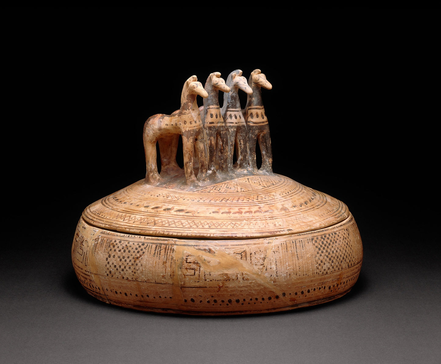 Pyxis (Container for Personal Objects) -  Greek; Athens,  Poster Print Wall Art
