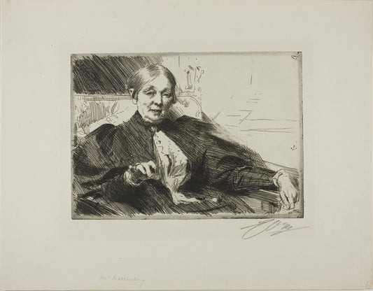 Anna Wallenberg: Anders Zorn,16x12"(A3) Poster
