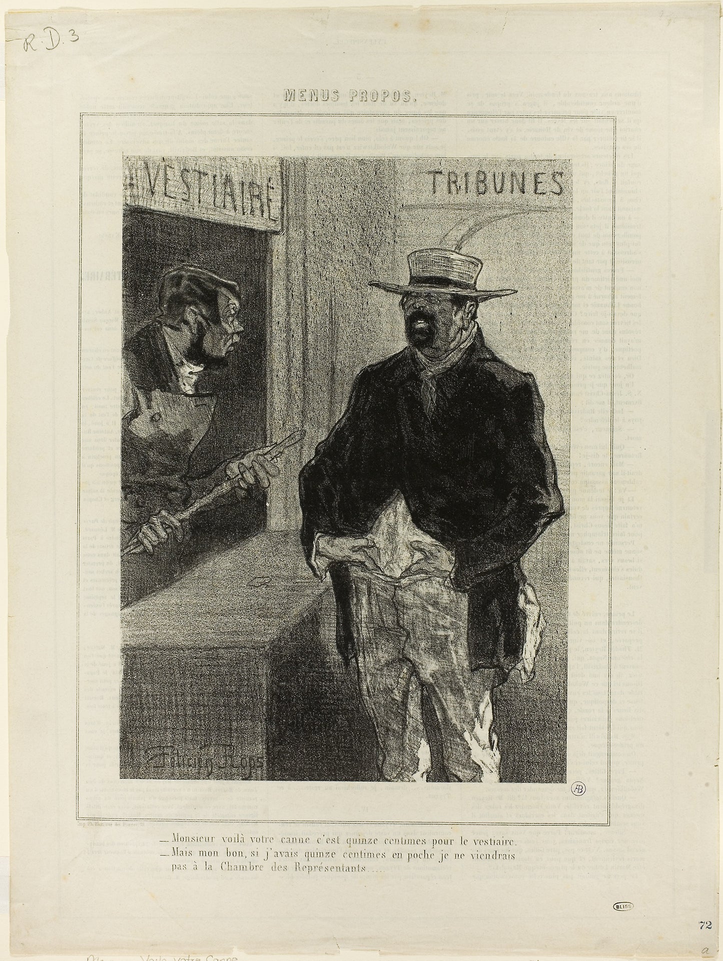 Menus propos -  Félicien Rops,  Poster Print Wall Art