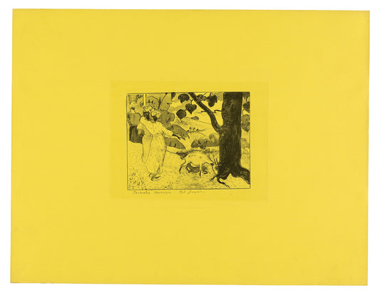 Pastorales Martinique (Martinique Pastorals), from the Volpini Suite: Paul Gauguin,16x12"(A3) Poster