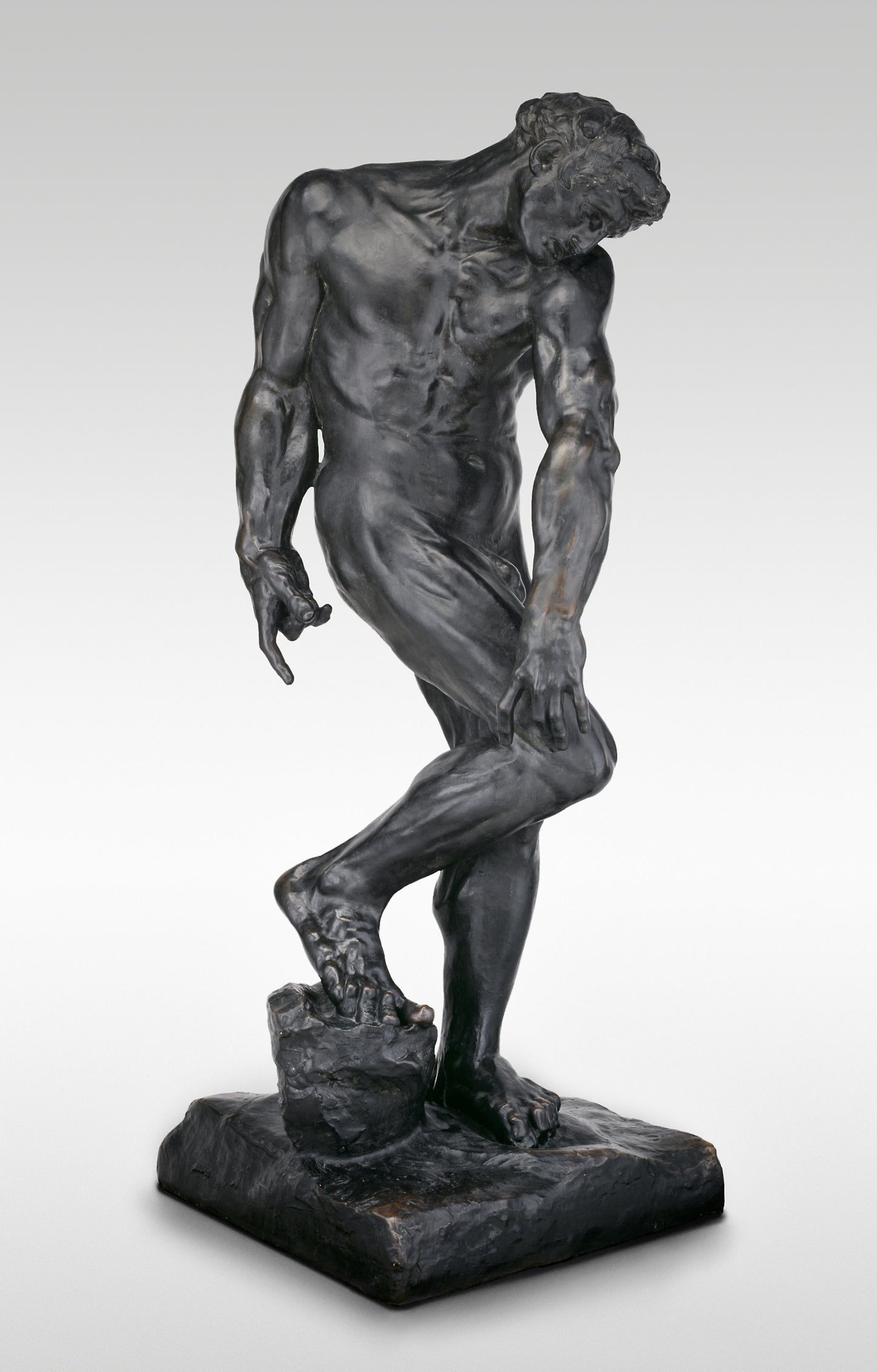 Adam: Auguste Rodin, Poster Print Wall Art