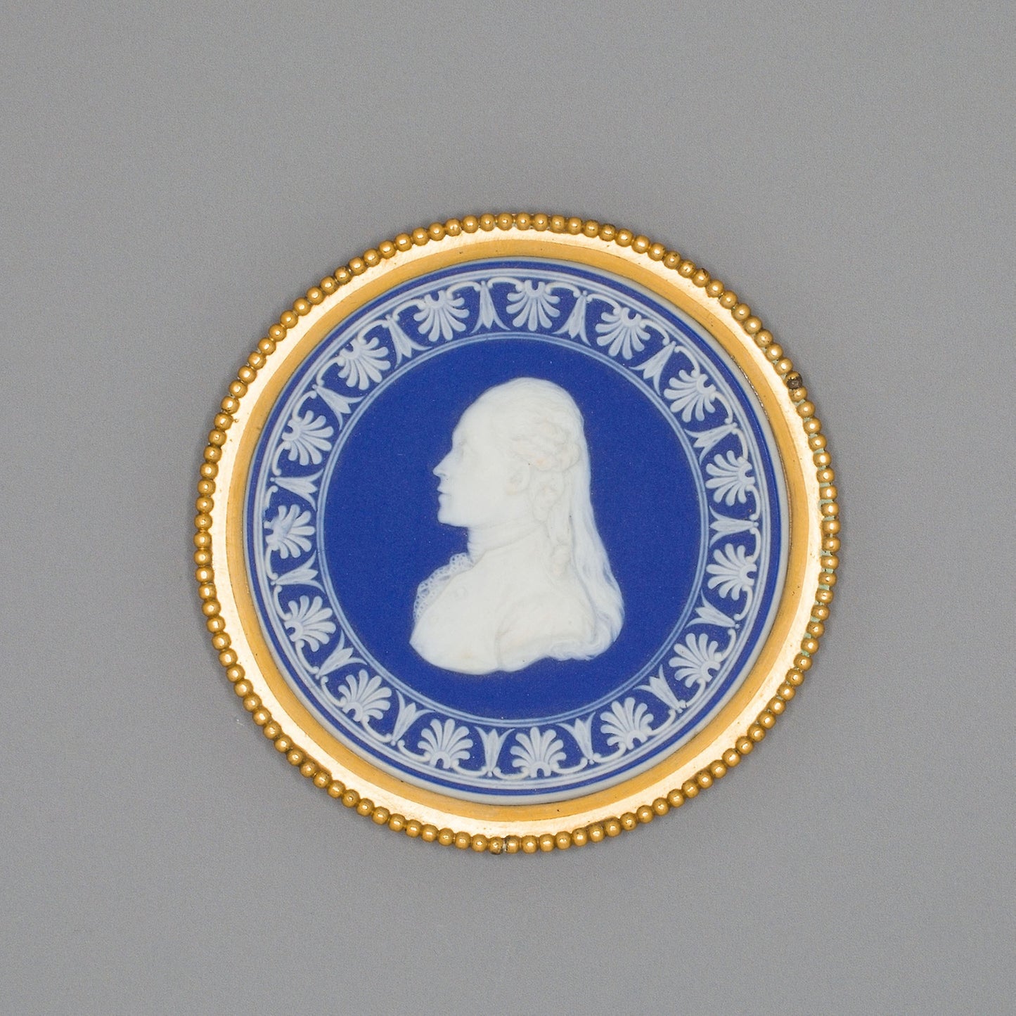 Medallion with Portrait of Charles Maurice de Talleyrand -  Wedgwood Manufactory,  Poster Print Wall Art