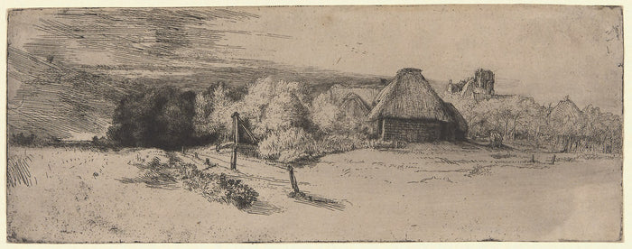 Landscape with a Farm Building and the 