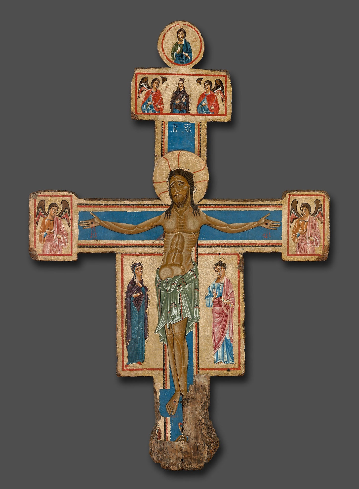 Crucifix -  Master of the Bigallo Crucifix,  Poster Print Wall Art