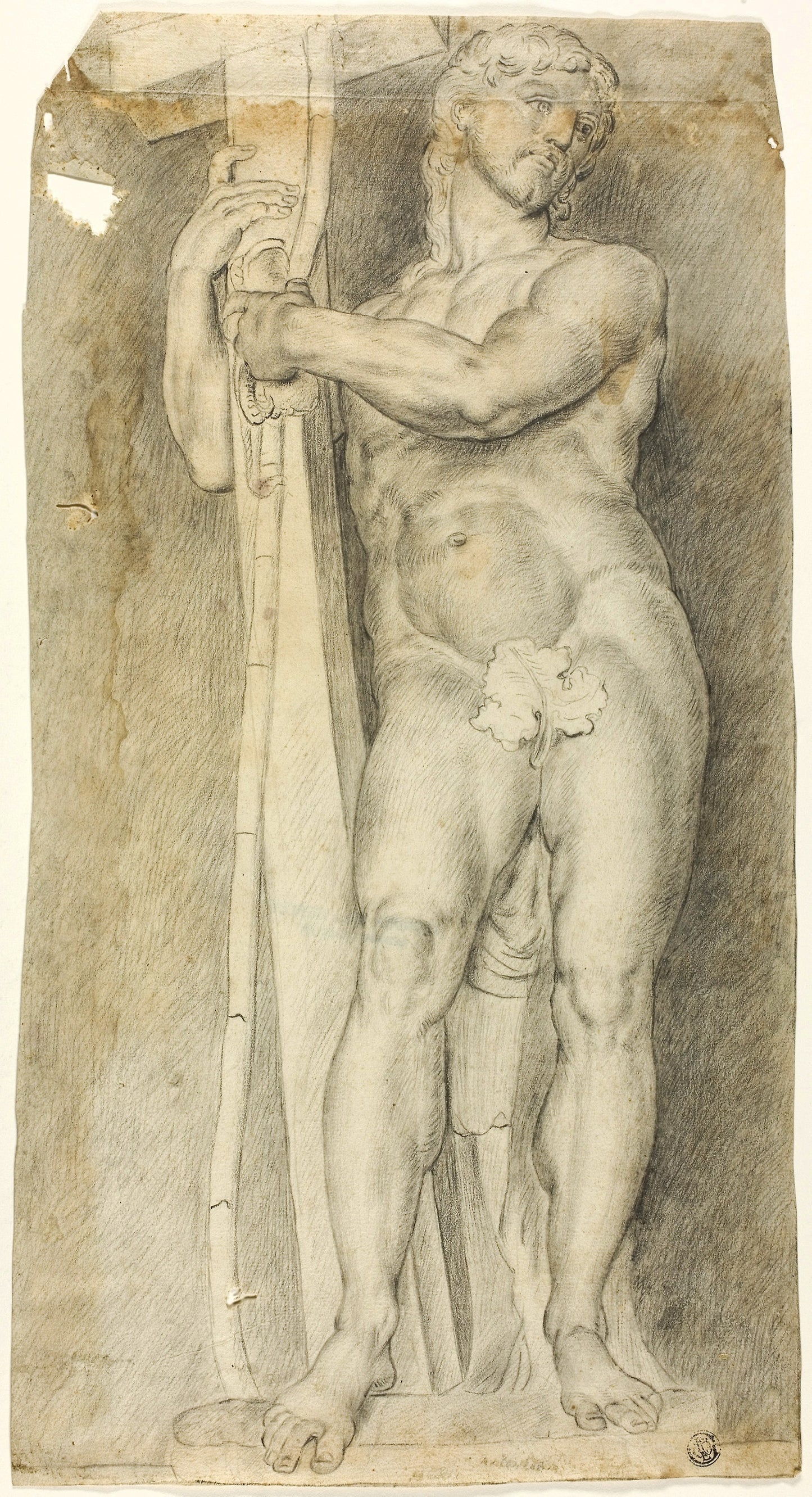The Risen Christ: after Michelangelo Buonarroti,16x12"(A3) Poster