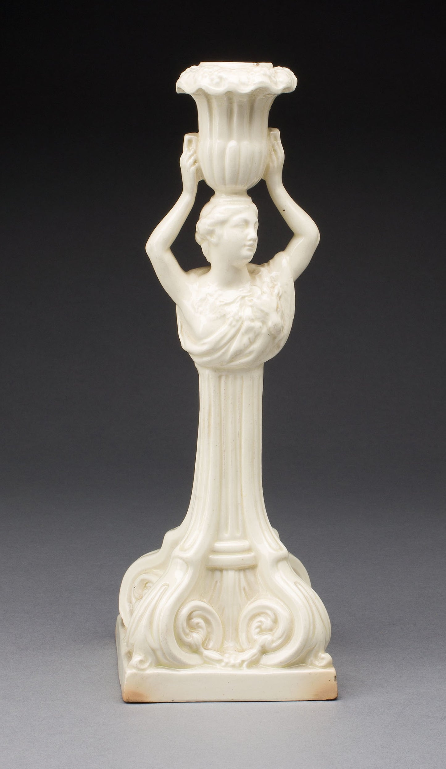 Candlestick -  Leeds Pottery,  Poster Print Wall Art