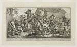 Hudibras and the Skimmington, plate seven from Hudibras: William Hogarth,16x12"(A3) Poster