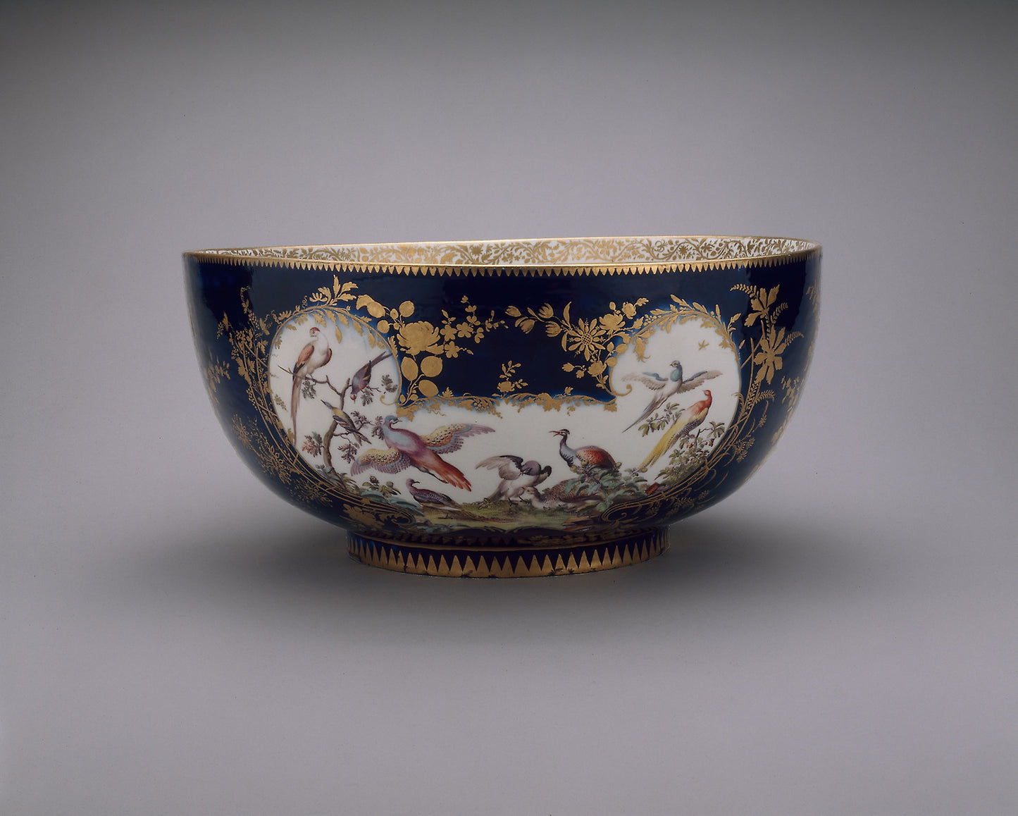 Punch Bowl -  Chelsea Porcelain Manufactory,  Poster Print Wall Art