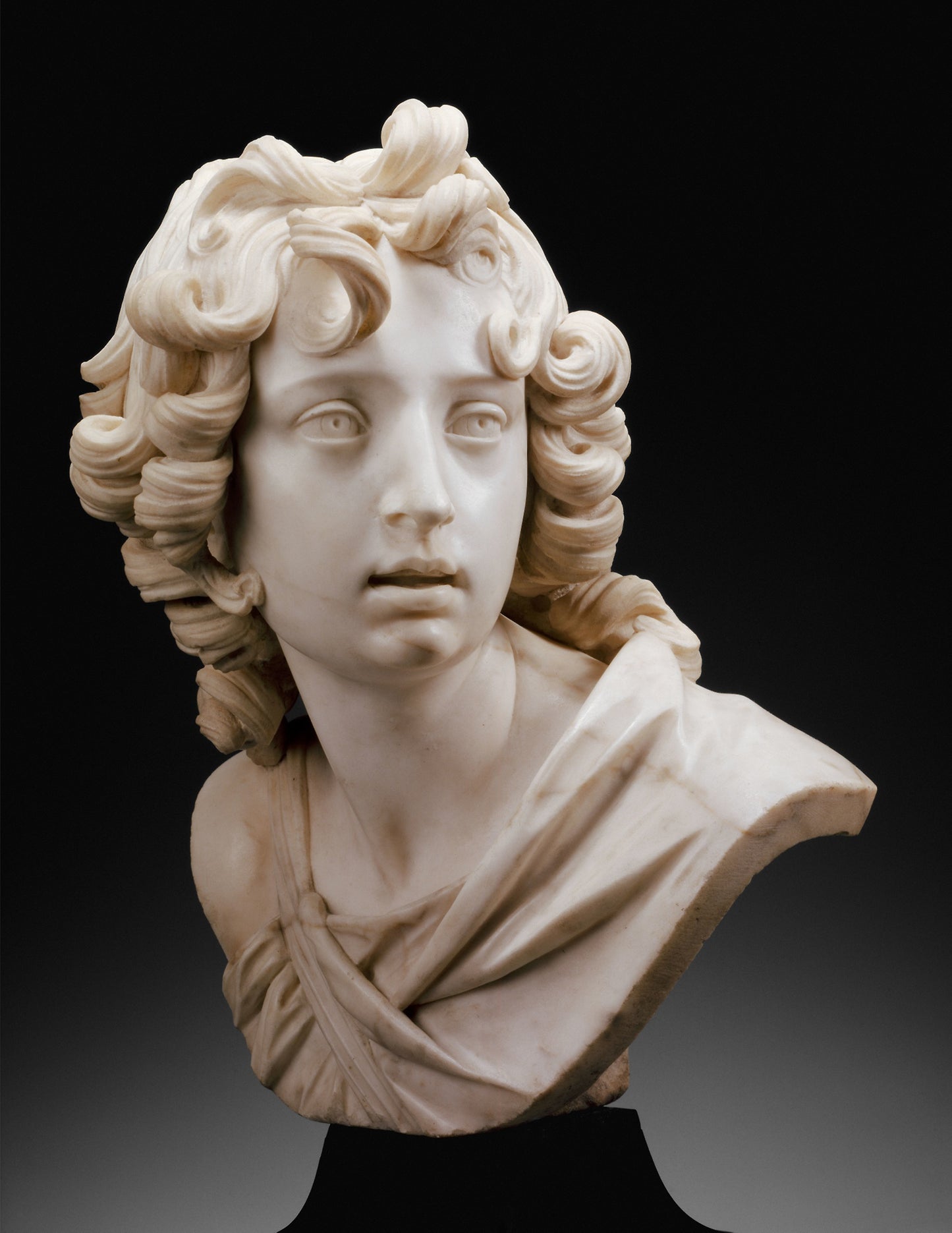 Bust of a Youth (Saint John the Baptist?) -  Francesco Mochi,  Poster Print Wall Art