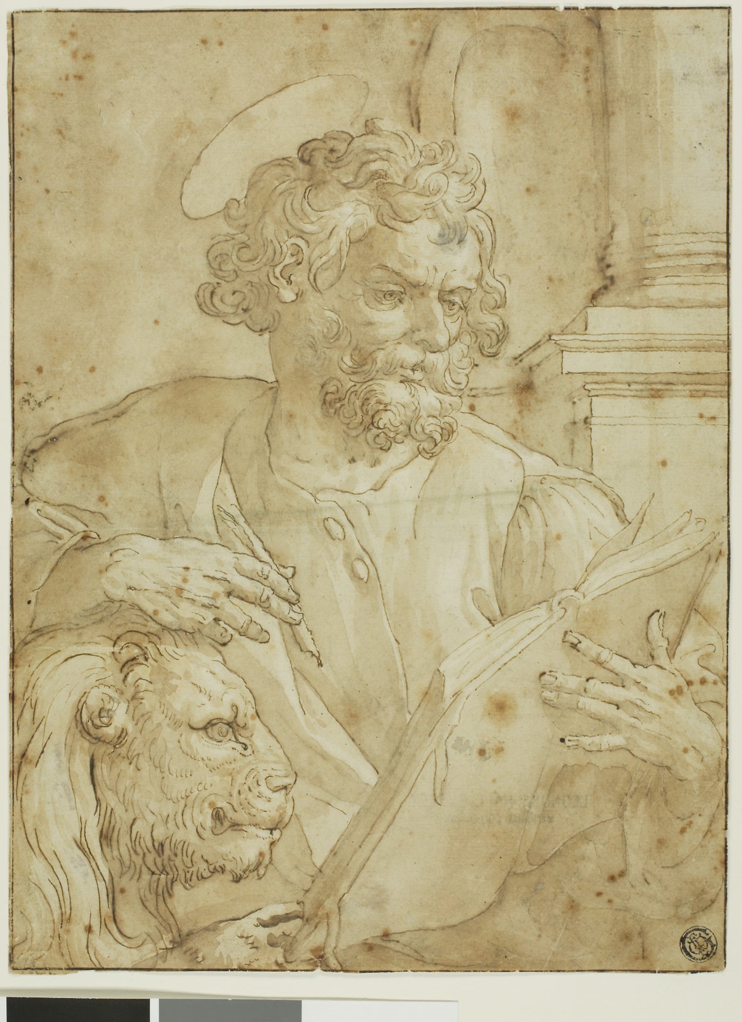 Saint Mark the Evangelist -  Marten de Vos,  Poster Print Wall Art