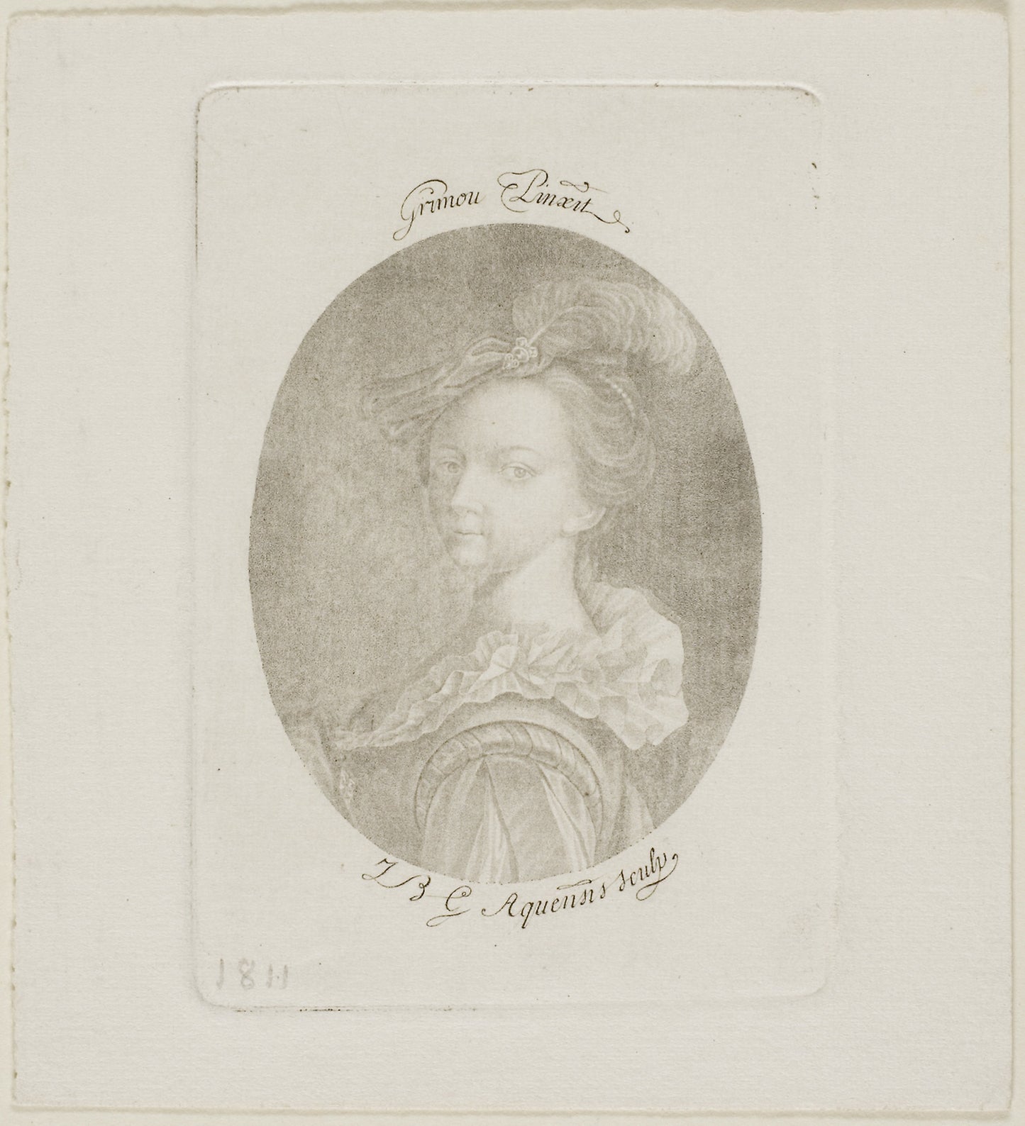 The Young Spainard -  Jean-Baptiste de Grateloup (French, 1735-1817),  Poster Print Wall Art