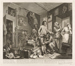 Plate One, from A Rake's Progress: William Hogarth,16x12"(A3) Poster