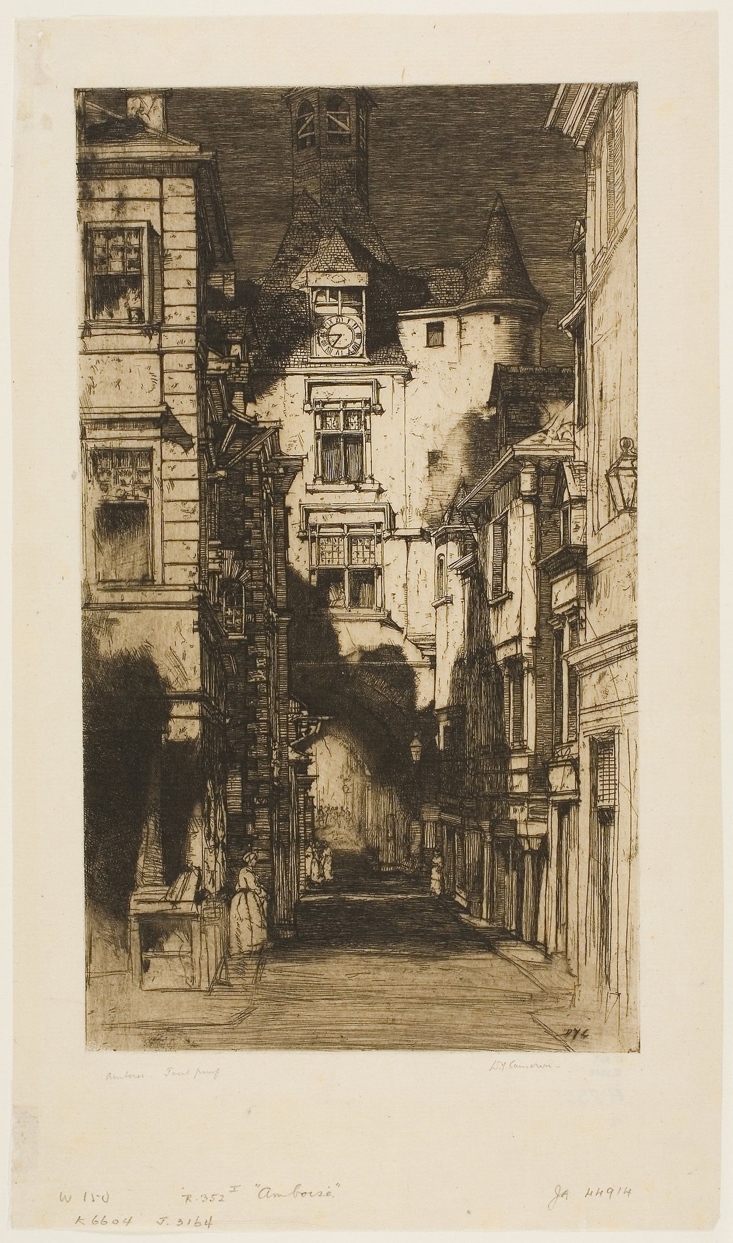 Amboise -  David Young Cameron,  Poster Print Wall Art