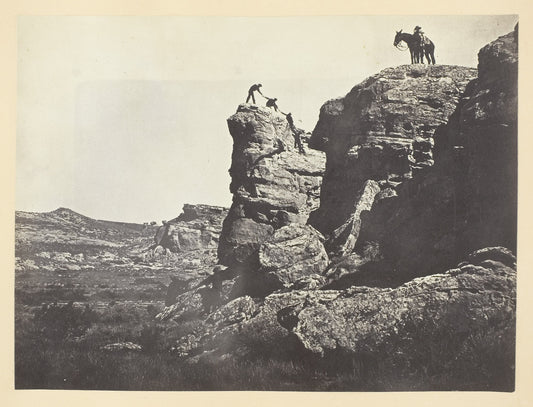 High Bluffs, Black Buttes: Andrew J. Russell ,16x12"(A3) Poster