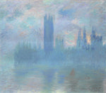 Houses of Parliament, London: Claude Monet,16x12"(A3) Poster