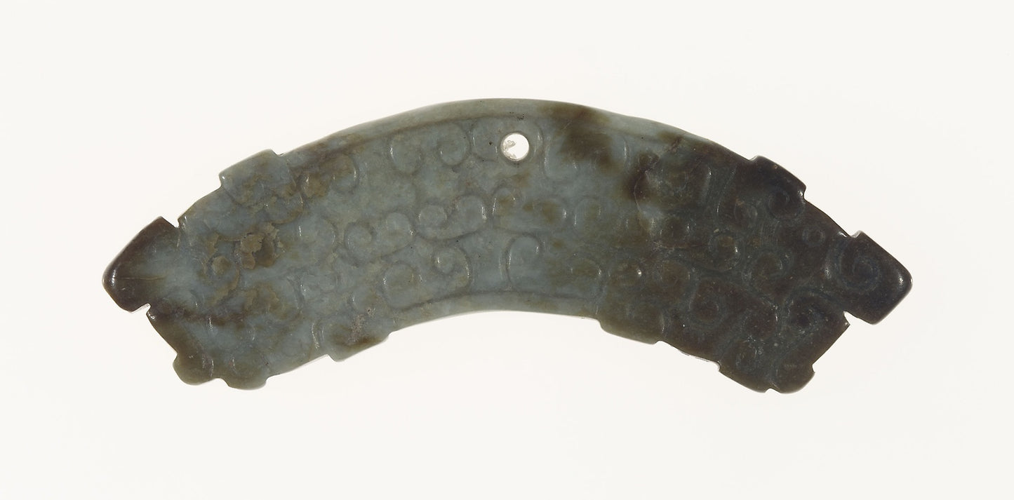 Arc-shaped Pendant (huang) -  6th–5th century B.C.,  Poster Print Wall Art