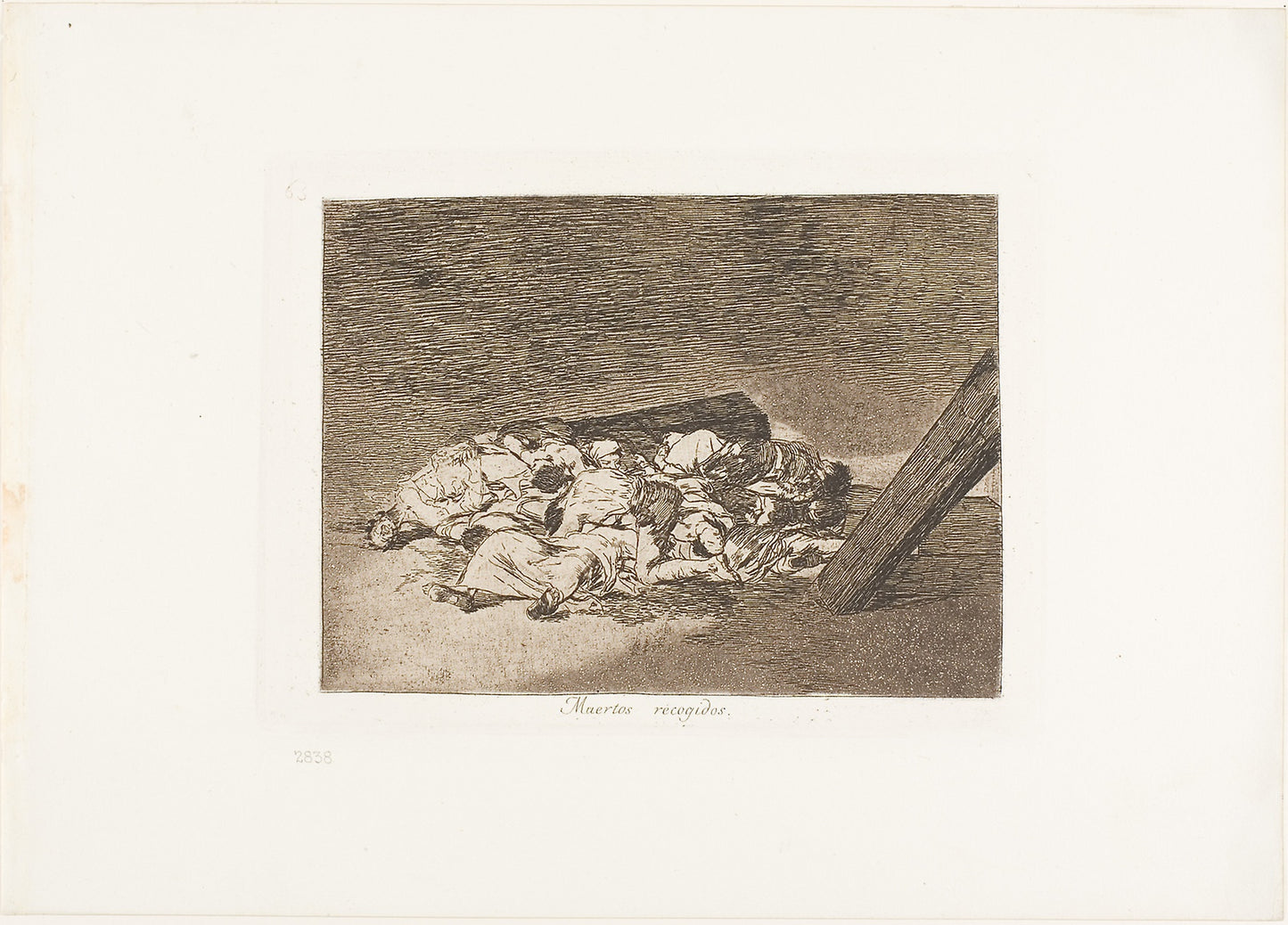 Harvest of the dead, plate 63 from The Disasters of War -  Francisco José de Goya y Lucientes,  Poster Print Wall Art