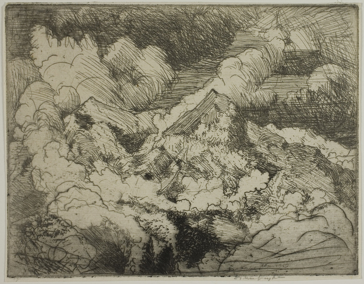 Mountain Peaks -  Donald Shaw MacLaughlan,  Poster Print Wall Art