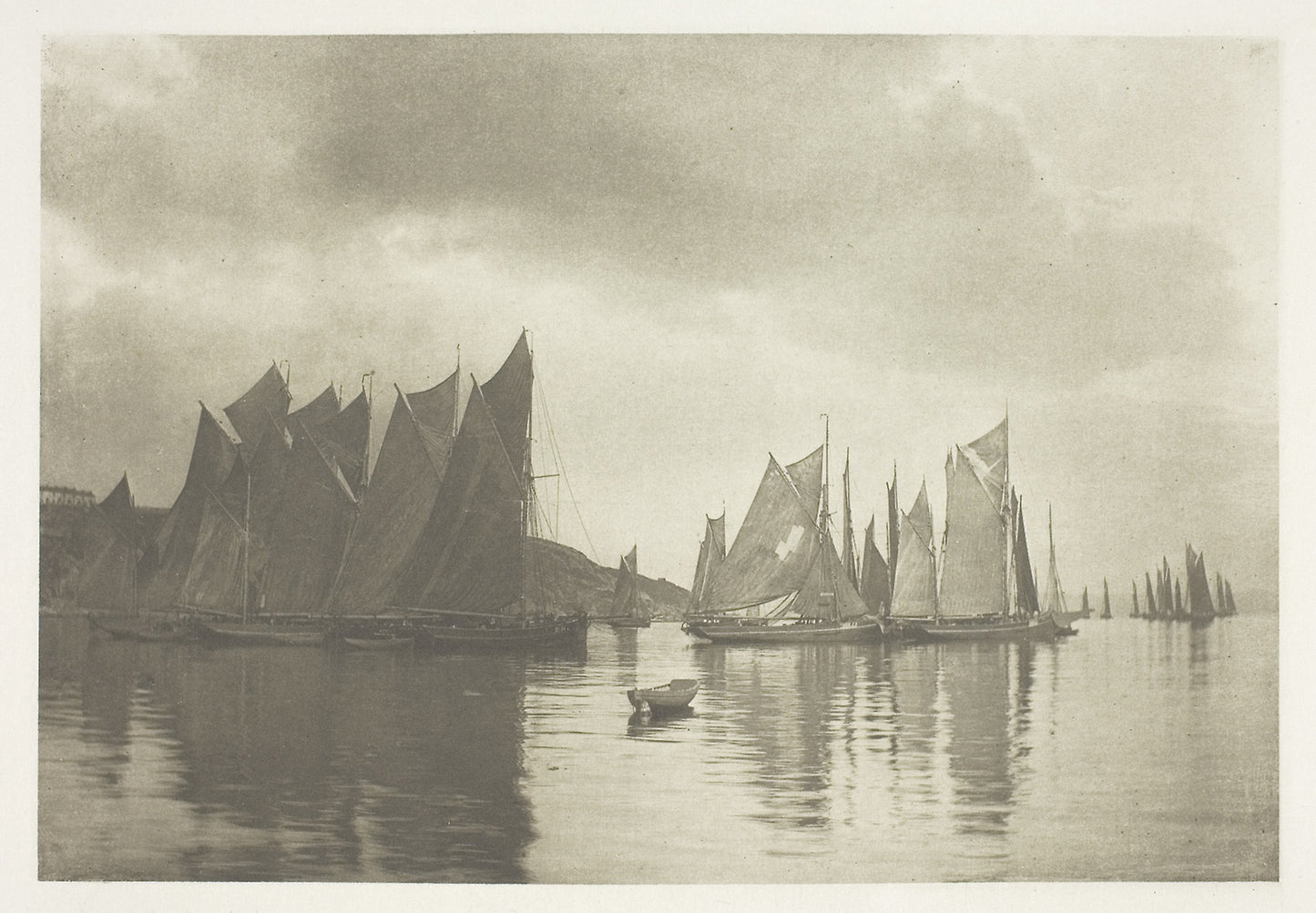 Brixham Trawlers -  Mr. J. Gale,  Poster Print Wall Art