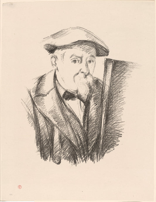Self-Portrait: Paul Cézanne,16x12"(A3) Poster