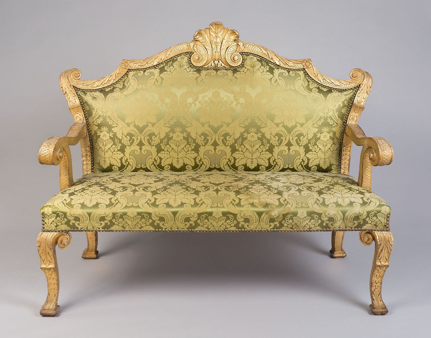 Settee (one of a pair) -  England,  Poster Print Wall Art
