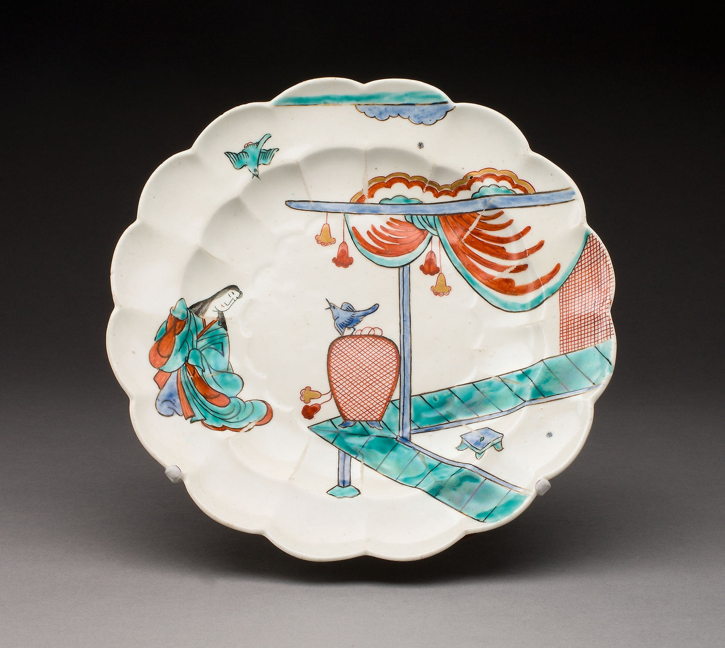Plate -  Chelsea Porcelain Manufactory,  Poster Print Wall Art