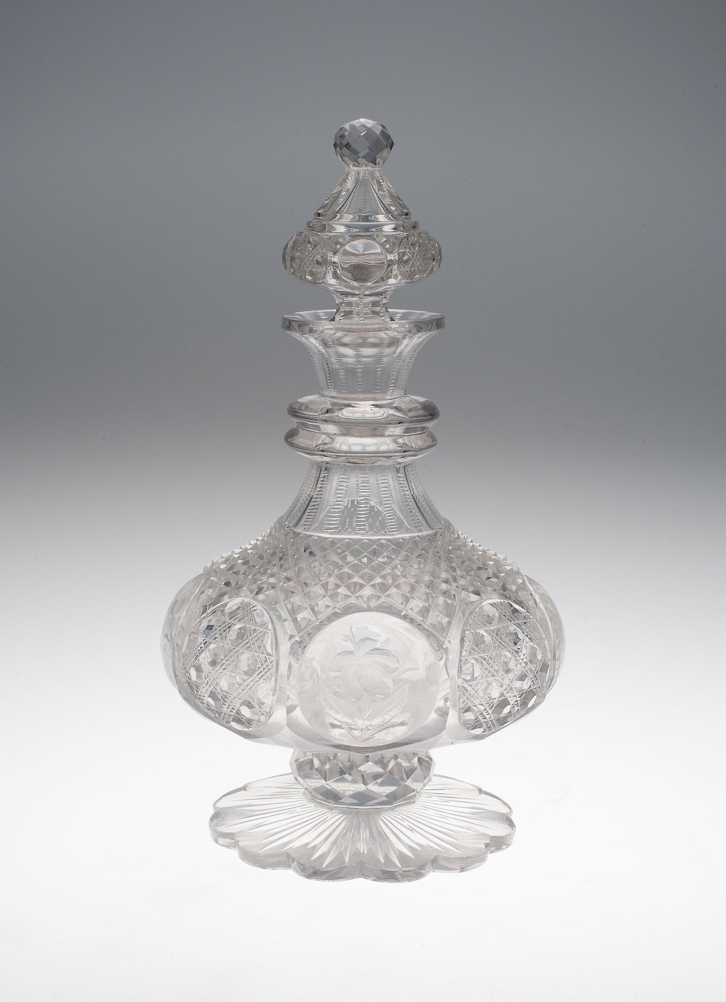 Decanter with Stopper -  Baccarat Glassworks,  Poster Print Wall Art