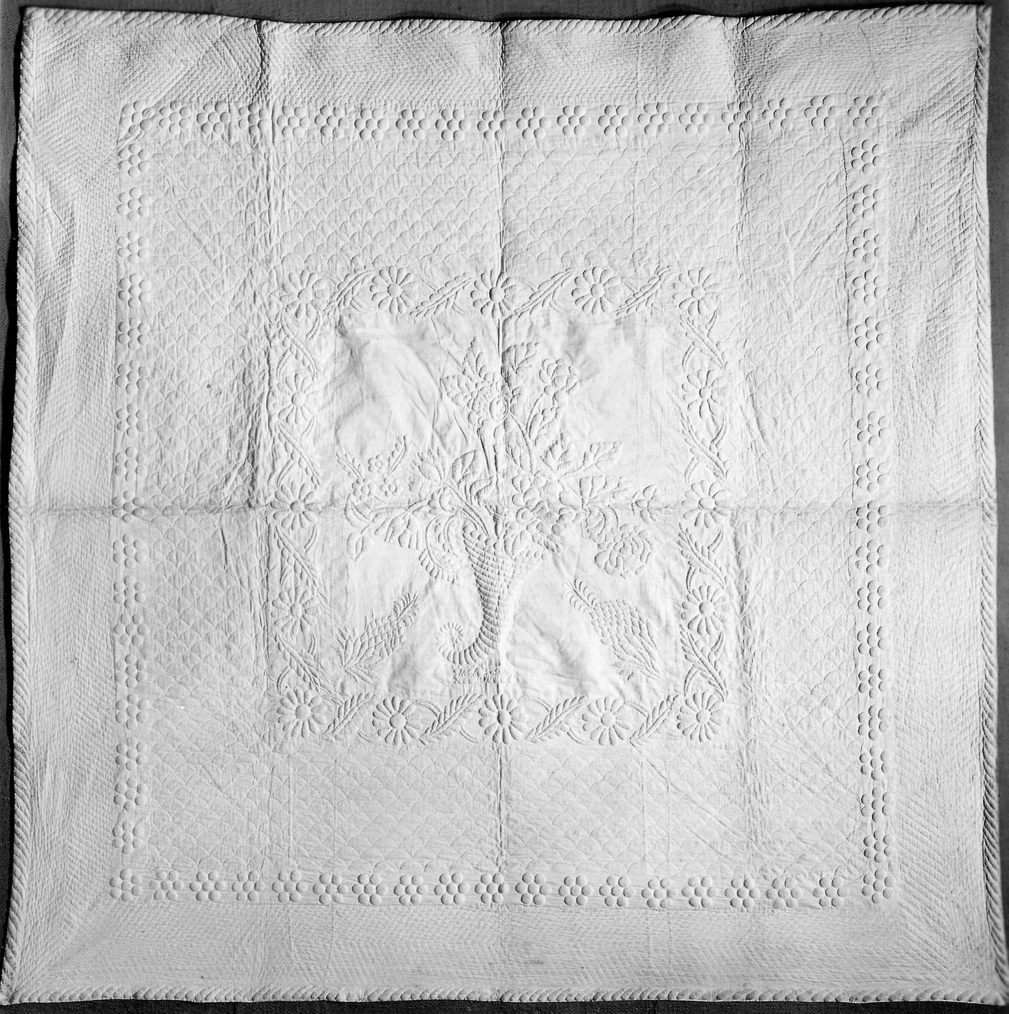 Bedcover -  Ursula Whittlesey (American, 1796-1875),  Poster Print Wall Art