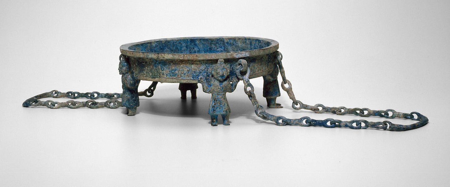 Basin with Figural Feet (Lu) -  China,  Poster Print Wall Art