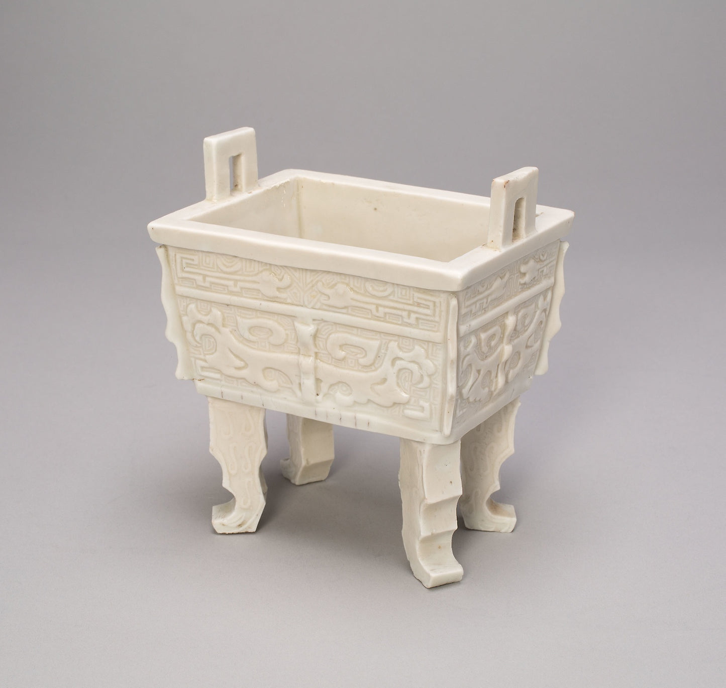 Censur in the Form of an Ancient Bronze Cauldron (fangding) -  China,  Poster Print Wall Art