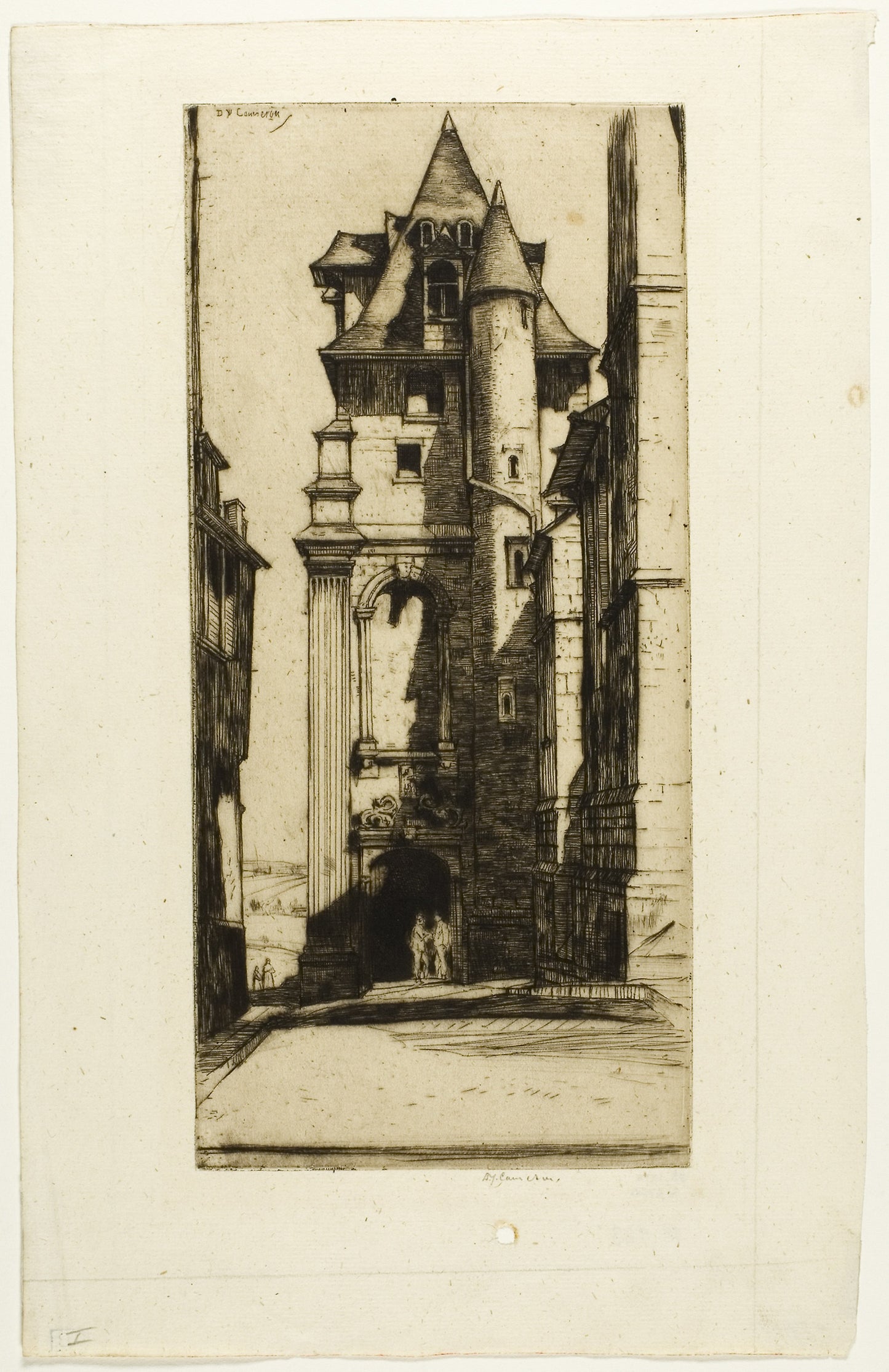 St. Aignan, Chartres -  David Young Cameron,  Poster Print Wall Art