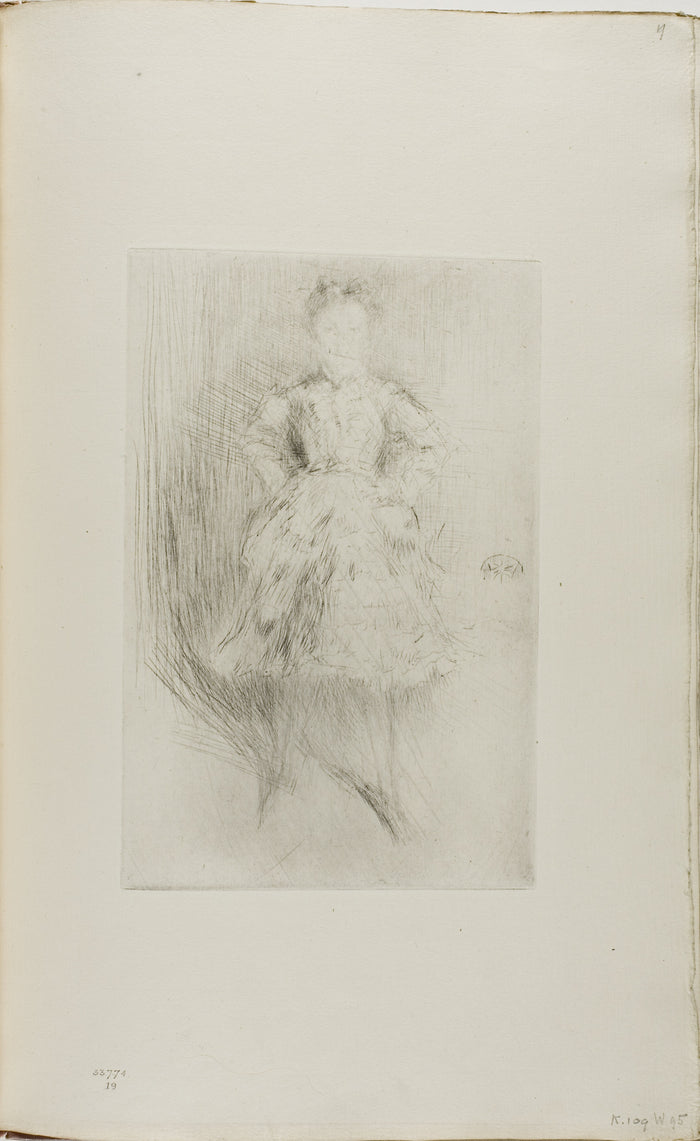 Elinor Leyland: James McNeill Whistler,16x12