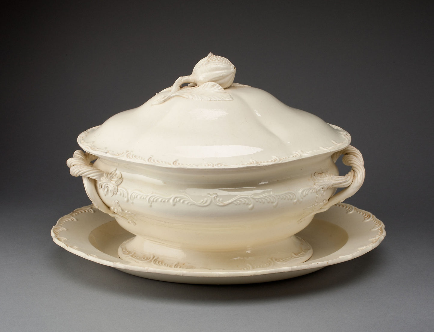 Tureen and Stand -  Leeds Pottery,  Poster Print Wall Art