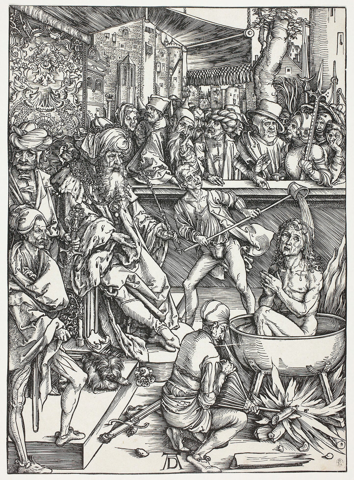 The Martyrdom of Saint John, from The Apocalypse -  Albrecht Dürer,  Poster Print Wall Art