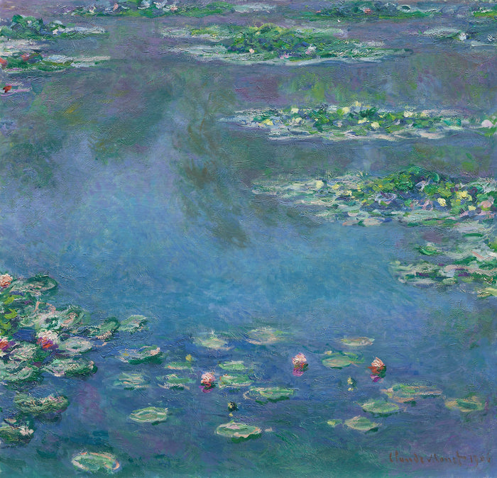 Water Lilies: Claude Monet,16x12