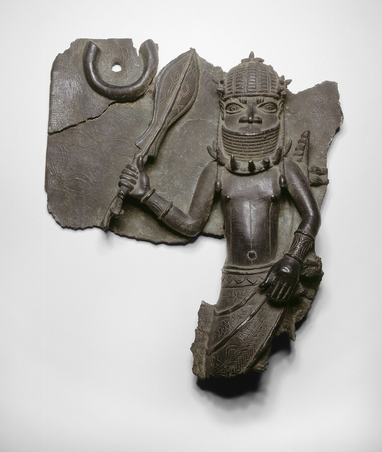 Plaque -  Edo, Kingdom of Benin,  Poster Print Wall Art