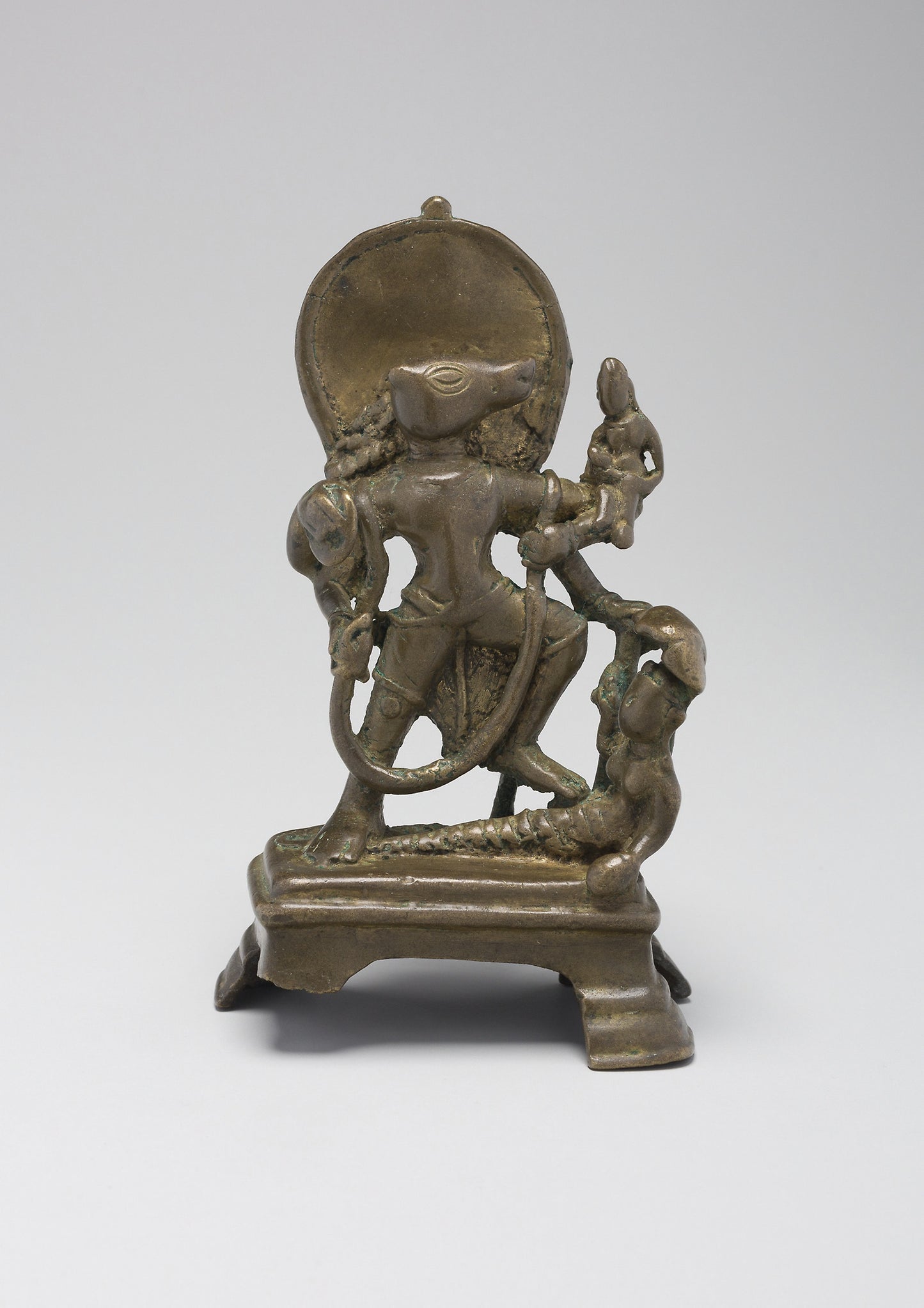 Boar Incarnation of God Vishnu Lifting Earth Goddess (Bhuvaraha) -  India,  Poster Print Wall Art