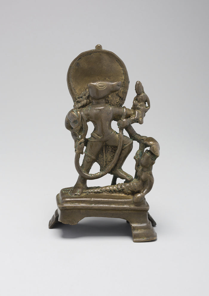 Boar Incarnation of God Vishnu Lifting Earth Goddess (Bhuvaraha): India,16x12
