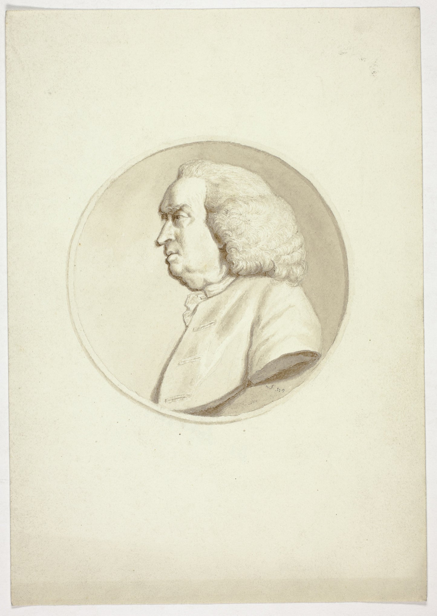 Dr. Johnson -  Unknown Artist,  Poster Print Wall Art