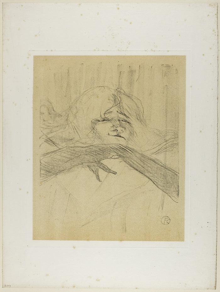 Yvette Guilbert—'Linger, Longer, Loo', from Yvette Guilbert: Henri de Toulouse-Lautrec,16x12