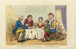 Irish Poets Grace to Short Allowance!: Isaac Cruikshank (English, 1764-1811),16x12"(A3) Poster