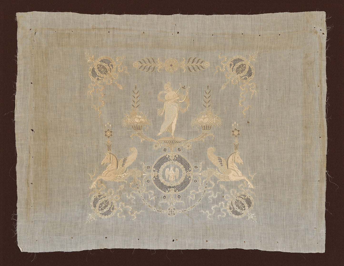 Panel -  After designs -  Charles Percier (French, 1764–1838) and Pierre François Leonard Fontaine (French, 1762–1853),  Poster Print Wall Art