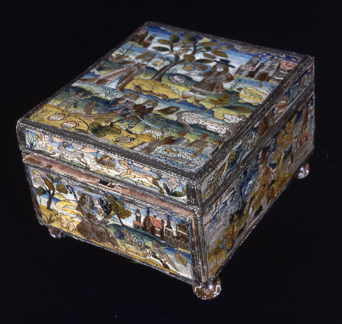 Writing Box (Needlework) -  England,  Poster Print Wall Art