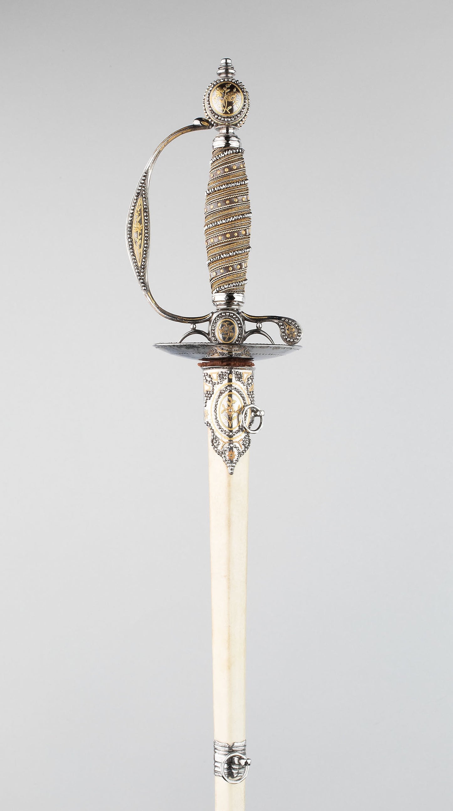 Smallsword and Scabbard -  Cutler -  Thomas Prosser (English, 1774-1795),  Poster Print Wall Art