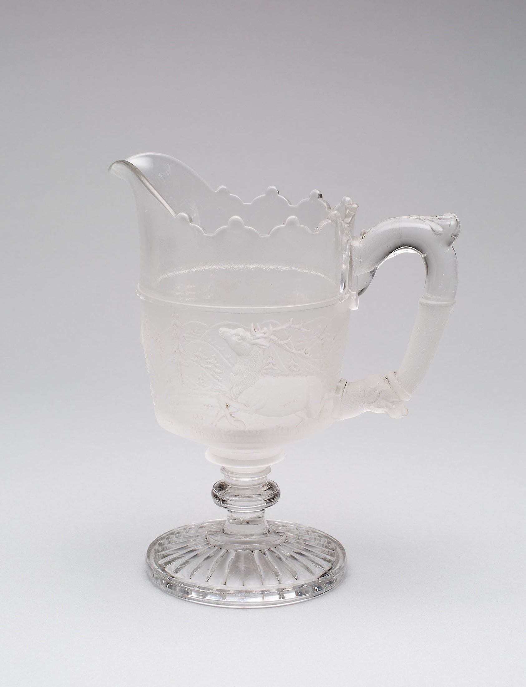 Westward Ho!/Pioneer pattern cream pitcher: Gillinder and Sons, 1861–c. 1930,16x12"(A3) Poster