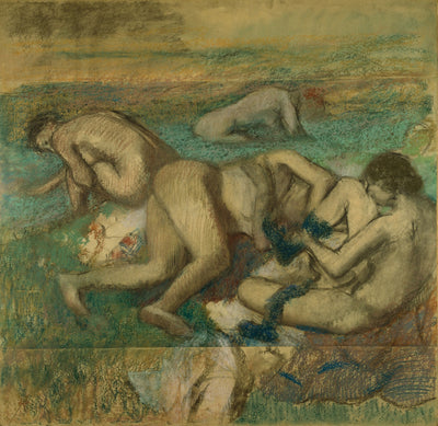 The Bathers: Edgar Degas,16x12"(A3) Poster