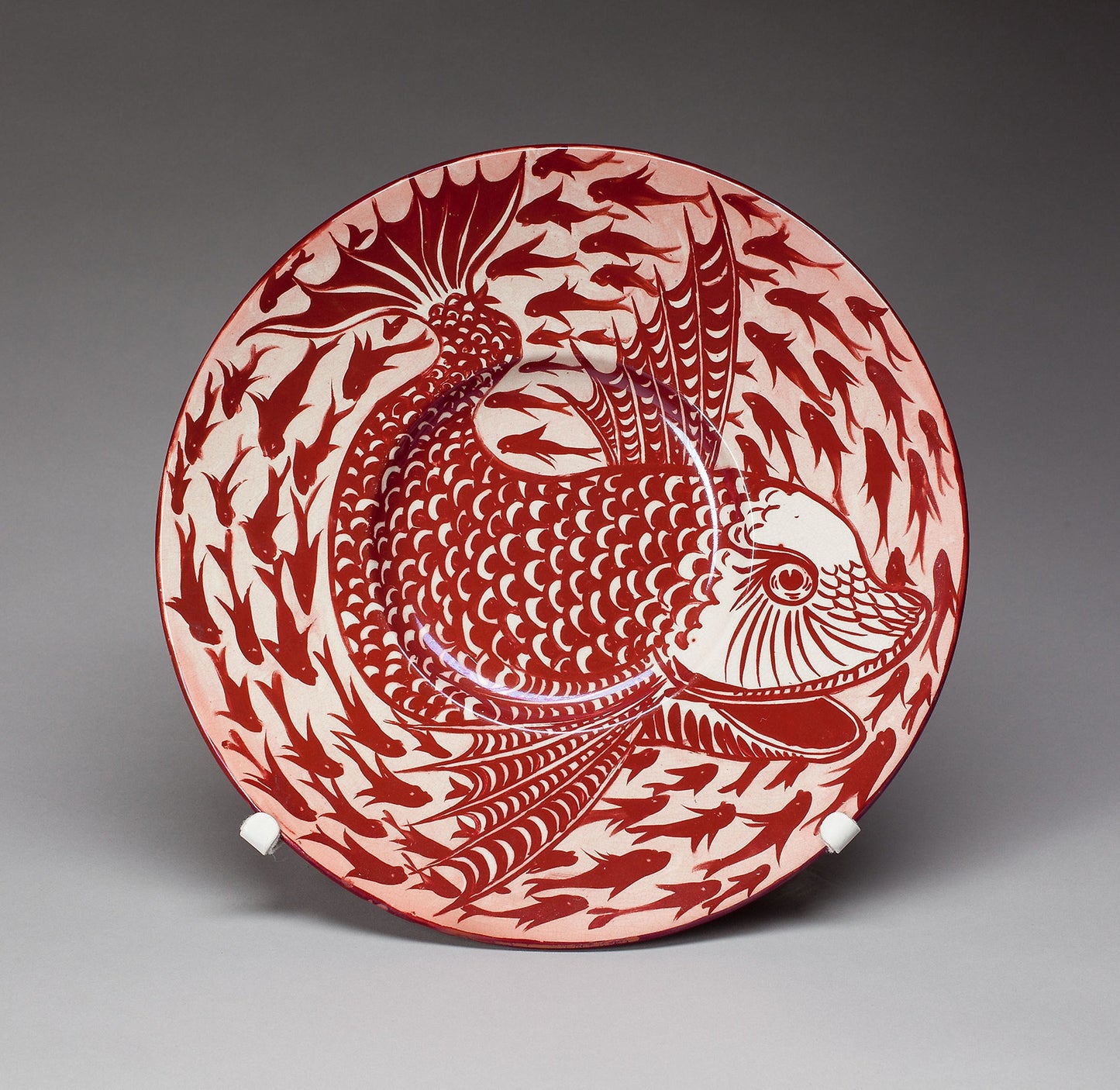 Dish -  Designed -  William De Morgan (English, 1839 - 1917),  Poster Print Wall Art