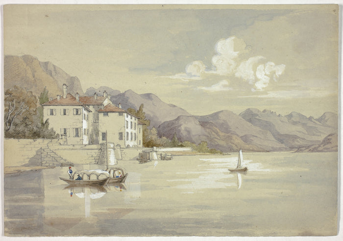 Majolica, Lake Como: Elizabeth Murray,16x12